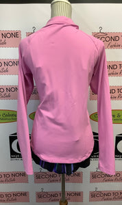 Danskin Barbie Pink Zip Up Sweater (Size L)