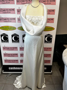 Diva By Poloma Blanca Wedding Dress (Size 16)