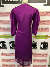 Load image into Gallery viewer, Purple Beaded &amp; Embroidered Dress (Size M/L)
