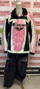 FXR Breast Cancer Awareness 3 PC Racing Outfit (Size 12)