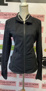 Lululemon Black Zip Up Sweater (Size 12)