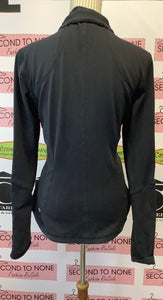 Lululemon Black Zip Up Sweater (Size 12)