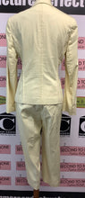 Load image into Gallery viewer, Anne Klein Yellow 2 Pc Blazer &amp; Pant Set (Size 10)
