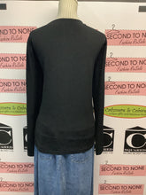 Load image into Gallery viewer, Michael Kors Zipper &amp; Cowl Neck Top (Size L)
