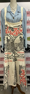 GUESS Faux Denim Look Shacket (Size L)