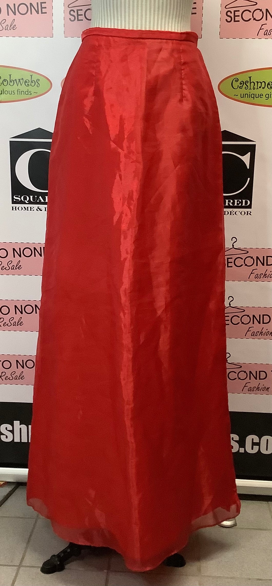 Vintage Fairweather Crimson Skirt (5/6)