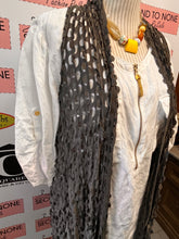 Load image into Gallery viewer, Stretchy Netted Grey Long Vest (One Size)
