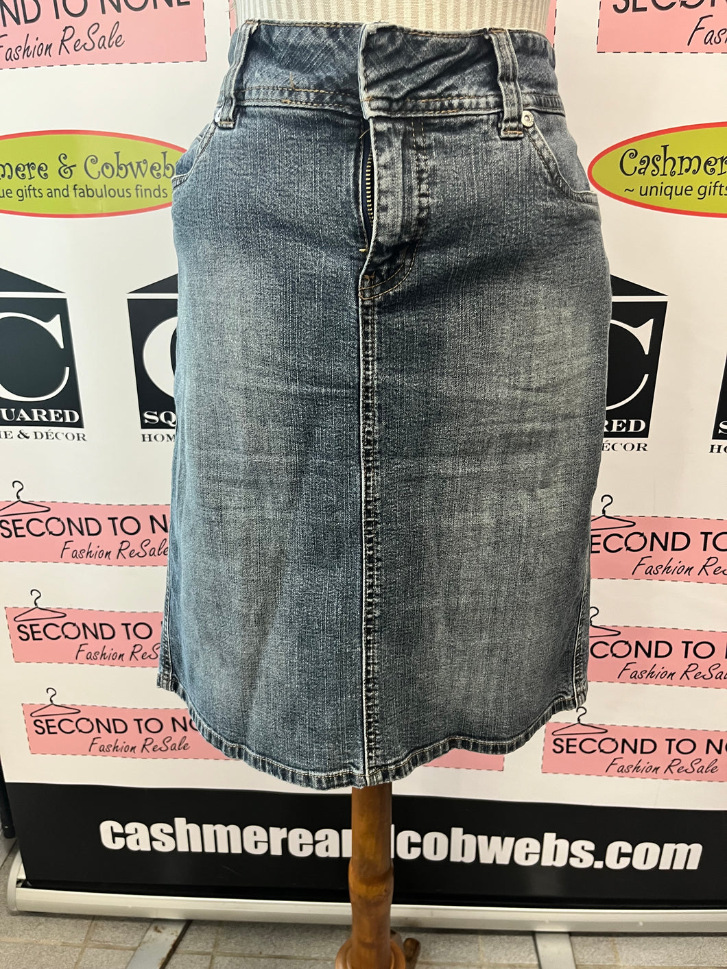 Denim Skirt (Size 9)