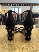 Load image into Gallery viewer, Call It Spring Bedazzled Black Heels (Size 7.5)
