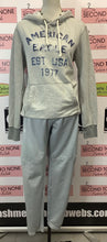 Load image into Gallery viewer, American Eagle Grey Hoodie (Size M)
