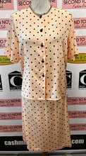 Load image into Gallery viewer, Braemar Petites Vintage Polka Dot Skirt Set (Size 10P)
