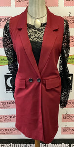 Mingya Burgundy Vest (Size 2XL)
