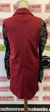 Load image into Gallery viewer, Mingya Burgundy Vest (Size 2XL)
