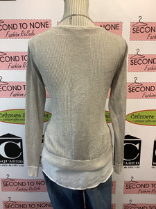 Lucky Brand Sparkly Fooler Top (Size M)