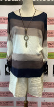 Load image into Gallery viewer, Dis Moi 100% Linen Rustic Shorts (Size M/L)
