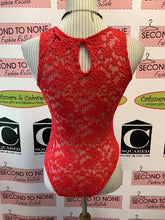 Load image into Gallery viewer, Streetwear Society Red Lace Bodysuit (Size M)
