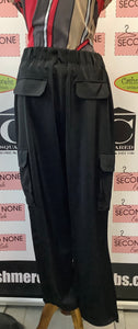 Jolie Black Sleek Straight Leg Pants (Size 12)