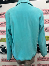 Load image into Gallery viewer, Tan Jay Ultra-Suede Jacket (Size 8P)
