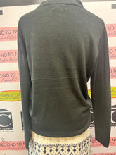 Load image into Gallery viewer, Cable Knit Mock Neck Sweater (Size L)
