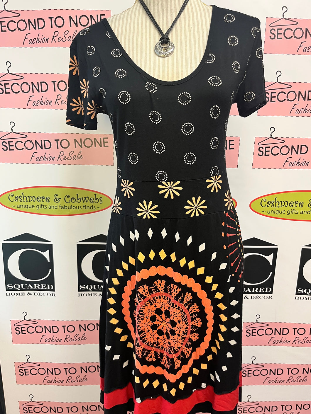 Desigual T-Shirt Style Dress (Size L)