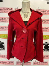 Load image into Gallery viewer, Linea Domani Red Wool Hoody (Size L)
