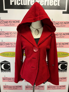 Linea Domani Red Wool Hoody (Size L)