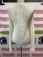 Load image into Gallery viewer, Prana White Sheer Long Sleeve (Size L)

