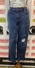 Load image into Gallery viewer, Levi Dark Wash Boyfriend Jeans (Size 16W)
