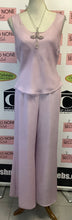 Load image into Gallery viewer, Vintage Nuela Lavender 3Pc Pant Suit Set (Size 10)
