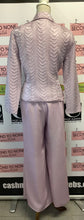 Load image into Gallery viewer, Vintage Nuela Lavender 3Pc Pant Suit Set (Size 10)
