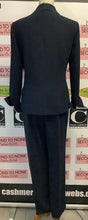 Load image into Gallery viewer, Vintage Kasper Black &amp; White 3 Pc Pant Suit Set (Size 8)
