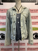 Load image into Gallery viewer, Campus Crew Lightwash Denim Jacket (Size L)
