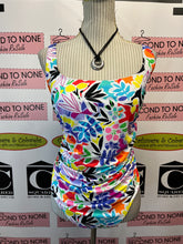 Load image into Gallery viewer, NWT Caribbean Joe Multi Colour Swim Suit (Size 14)
