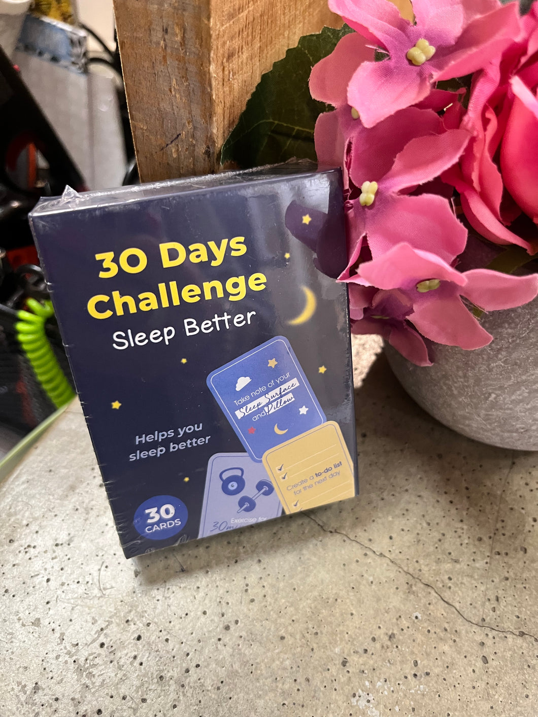 30-Day Sleep Better Challenge Cards