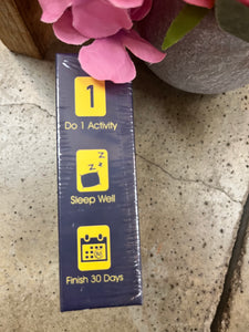 30-Day Sleep Better Challenge Cards