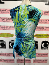 Load image into Gallery viewer, Laura Petites Asymmetrical Printed Tank (Size PS)
