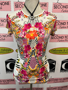 Ted Baker Floral T-Shirt (Size 1 - S/M)