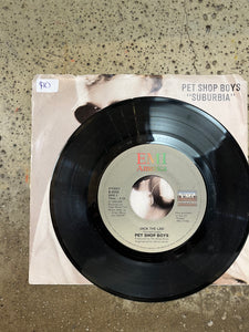 Pet Shop Boys “Suburbia”/“Jack The Lad” 45 Vinyl Single