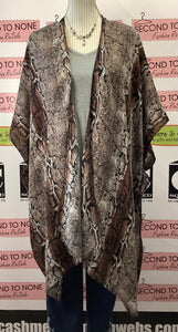Jones NY Silver Sparkle Striped Top (S)