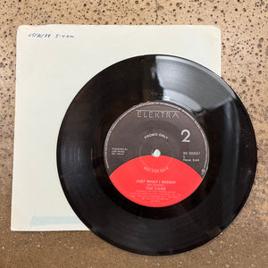 The Cars “Tonight She Comes”/“Just What I Needed” Vinyl 45 Promo
