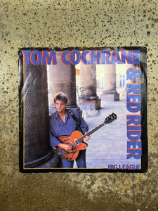 Tom Cochrane & Red Rider “Big League”/“Vacation (In My Mind)” 45 Vinyl Single