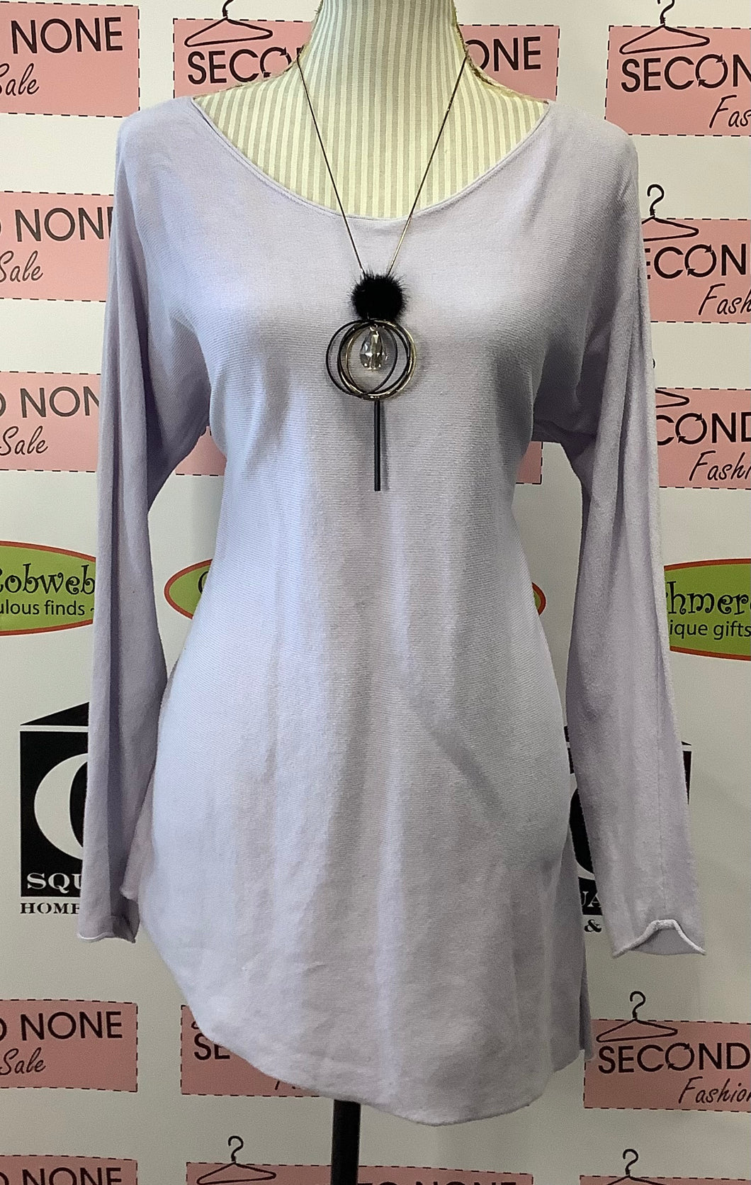 Parkhurst Lilac Knit Top (M)