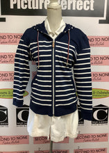 Cargar imagen en el visor de la galería, Orly Nautical Zip Up Sweater (Size L)
