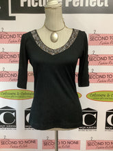 Load image into Gallery viewer, Vintage Picadilly Gemstone 3/4 Sleeve (Size XS)
