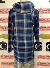 Load image into Gallery viewer, Tribal Jeans Plaid Cowl Neck Tunic (Size M/L)
