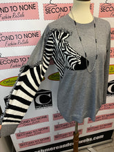 Load image into Gallery viewer, Zebra Dramatic Sweater
