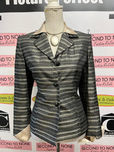 Load image into Gallery viewer, Metallic Embroidered Jacket (Size 8P)
