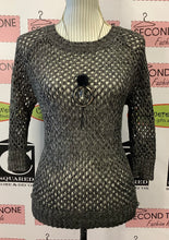 Load image into Gallery viewer, Kenar Zip Back Mesh Top (Size M)
