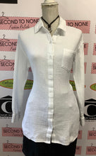 Load image into Gallery viewer, Rachel Roy White 100% Cotton Tunic (Size M)
