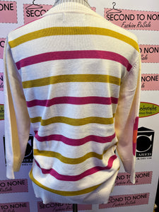 Daisy & Stripes 100% Cotton Sweater